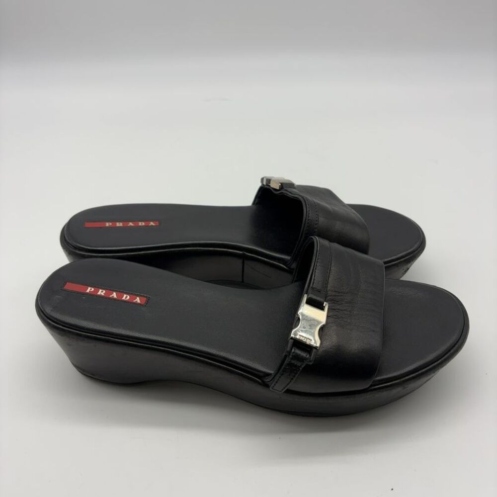 Prada Women's Heeled Sandals - Picture 5 of 7